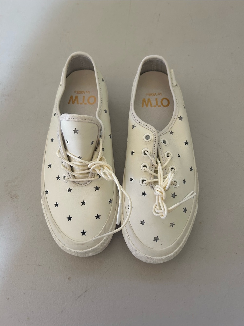 VANS OTW Authentic One Piece Vibram Sneakers in Star Egret Size 5.5 NEW